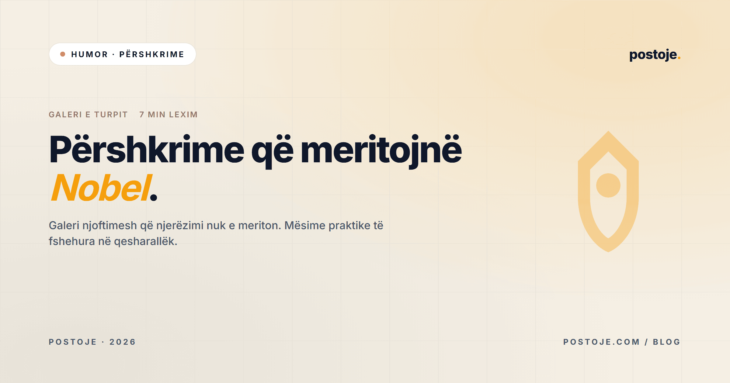 Përshkrime njoftimi që meritojnë çmim Nobel: galeria e turpit